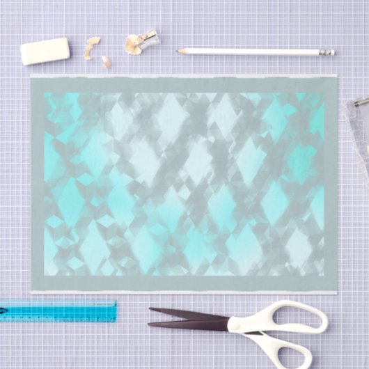 Diamond Pattern Tissuepapier (Craft)