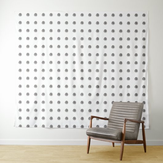 Diamond Pattern Wandkleed (In Situ (horizontaal))