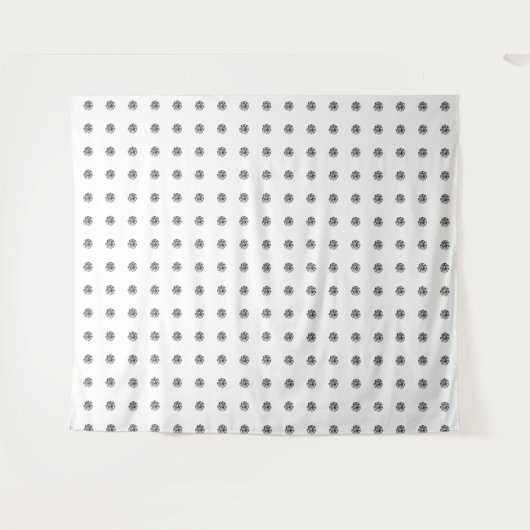 Diamond Pattern Wandkleed (Voorkant (horizontaal))
