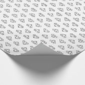 Diamond Pattern Wrapping Paper Cadeaupapier (Hoek)