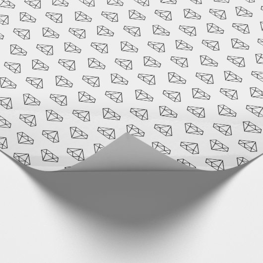 Diamond Pattern Wrapping Paper Cadeaupapier (Hoek)
