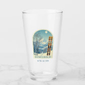Diamond Peak Nevada vakantie après-ski bierglas Glas (Voorkant)