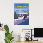 Diamond Peak Ski Resort Reisposter Poster (Thuiskantoor)