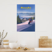 Diamond Peak Ski Resort Reisposter Poster (Keuken)