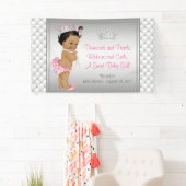 Diamond Pearl Ethnic Princess Baby shower Spandoek (Insitu)