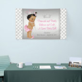 Diamond Pearl Ethnic Princess Baby shower Spandoek (Beurs)