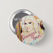 Diamond Pearl "Pride" Button (Voorkant /achterkant)