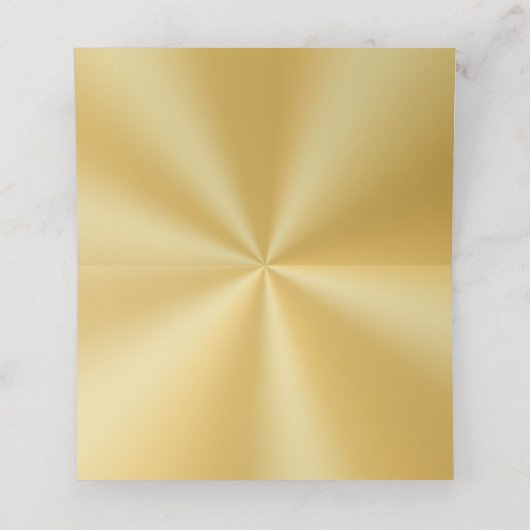 Diamond Pearls, 50e Jubileum, Gold Place Cards Plaatskaartje (Binnenkant ongevouwen)