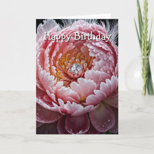 Diamond Peony Kaart