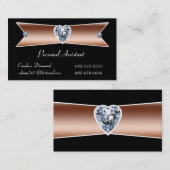 Diamond Personal Assistant-Visitekaartjes Visitekaartje (Voorkant / Achterkant)