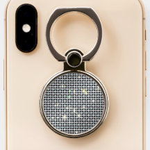 Diamond Phone Grip, briljante telefoonring, krista
