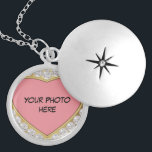 Diamond Photo Lijst Silver Plank Locket Locket Ketting<br><div class="desc">Hou je speciale iemand dicht bij je hart met deze prachtige diamantfoto lijst zilveren doos! Veel plezier!</div>