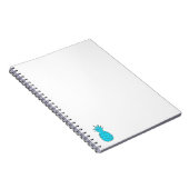 Diamond Pineapple Spiral Notebook Notitieboek (Rechterzijde)