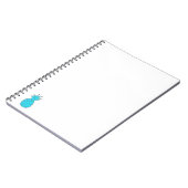 Diamond Pineapple Spiral Notebook Notitieboek (Linkerzijde)