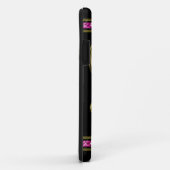 Diamond Pink & Gold Heart Flower Case-Mate iPhone Case (Achterkant/rechts)