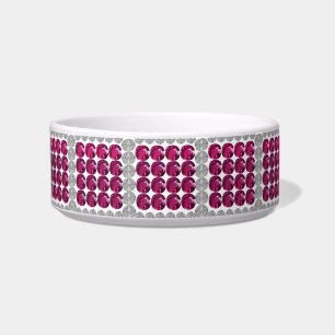 Diamond Pink Tourmaline Voerbakje