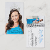 Diamond Platform Pageant Visitekaartje (Voorkant / Achterkant)