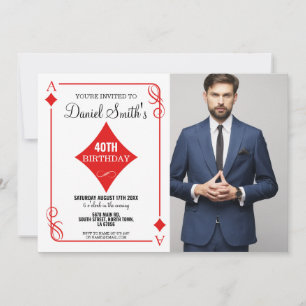 Diamond Playing Kaart Verjaardag Las Vegas Casino