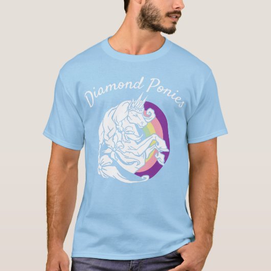 Diamond Ponies Kickball Team Shirt (Voorkant)