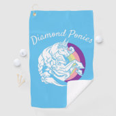 Diamond Ponies Towel Golfhanddoek (Insitu)