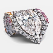 Diamond Puakenikeni Stropdas van Richard Calderon (Opgerold)