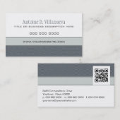 Diamond QR Visitekaartje (Voorkant / Achterkant)