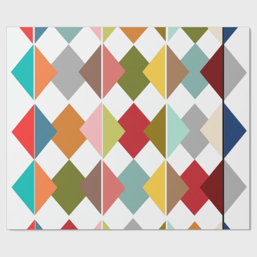 Diamond Quilt Cadeaupapier (Vlak)