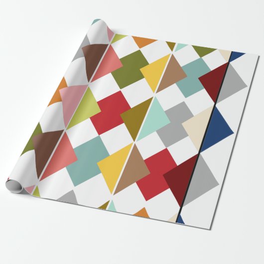 Diamond Quilt Cadeaupapier (Uitgerold)