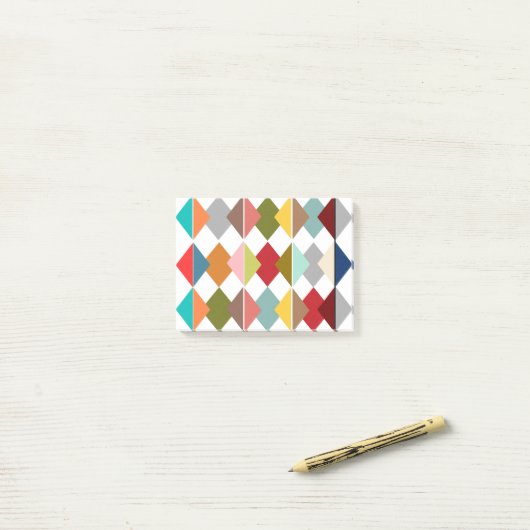 Diamond Quilt Post-it Notes (Op bureau)