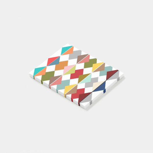 Diamond Quilt Post-it Notes (Schuin)