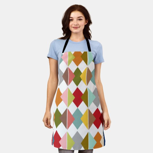 Diamond Quilt Schort (Gedragen)