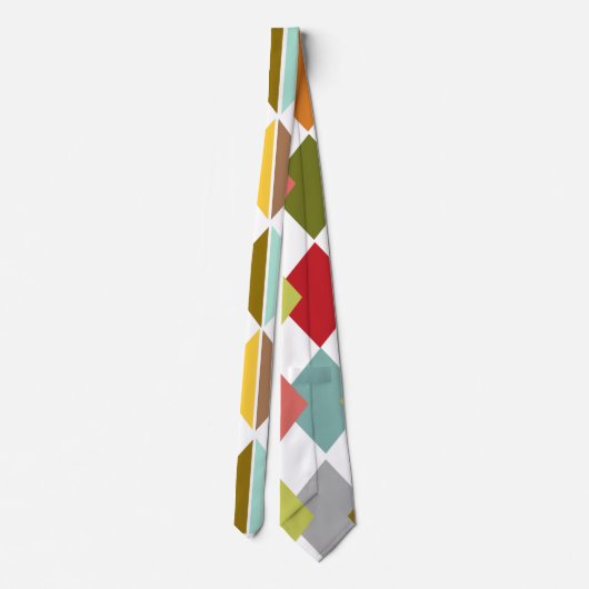 Diamond Quilt Stropdas (Achterkant)