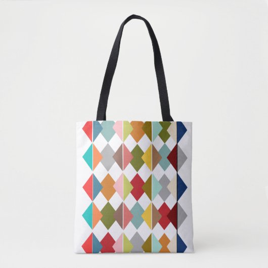 Diamond Quilt Tote Bag (Voorkant)