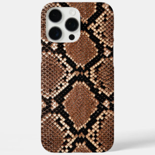 Diamond Rattlesnake Snake Skin iPhone 16 Pro Max Hoesje