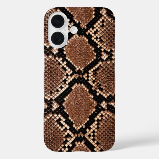 Diamond Rattlesnake Snake Skin Case-Mate iPhone Case (Achterkant)