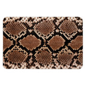 Diamond Rattlesnake Snake Skin Magneet (Horizontaal)