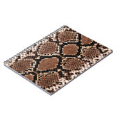 Diamond Rattlesnake Snake Skin Notitieboek (Linkerzijde)