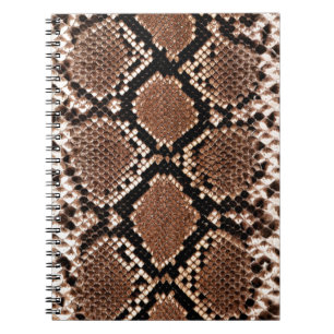 Diamond Rattlesnake Snake Skin Notitieboek