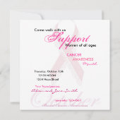 Diamond Ribbon Invitation Square Kaart (Achterkant)