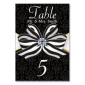 Diamond Ribbon met Damask Pattern Kaart (Achterkant)