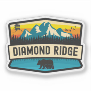 Diamond Ridge, Alaska Sticker