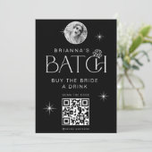 Diamond Ring Bachelorette Koop de Bruid een Drink Kaart (Staand voorkant)