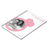 Diamond Ring Custom Photo Wedding Organizer Notitieboek (Linkerzijde)
