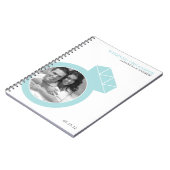 Diamond Ring Custom Photo Wedding Organizer Notitieboek (Linkerzijde)