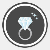 Diamond Ring Sticker (Voorkant)