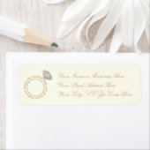 Diamond Ring Typografie Retouradres Labels (Insitu)