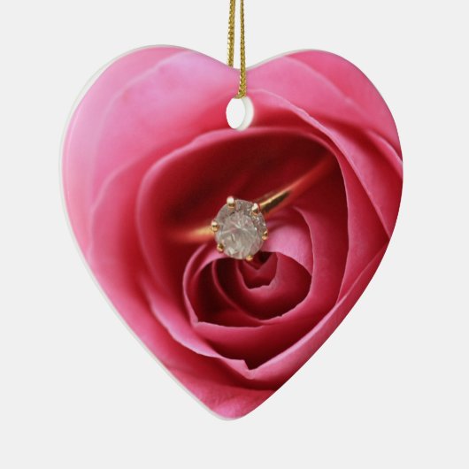 Diamond Ring-versiering Keramisch Ornament (Rechts)