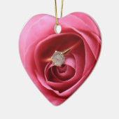 Diamond Ring-versiering Keramisch Ornament (Links)