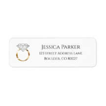 Diamond Ring Wedding Verloving Retouradres