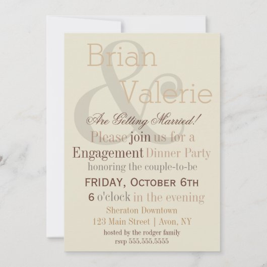 Diamond Ring zei dat ze een echte roestpartij was Kaart (Achterkant)